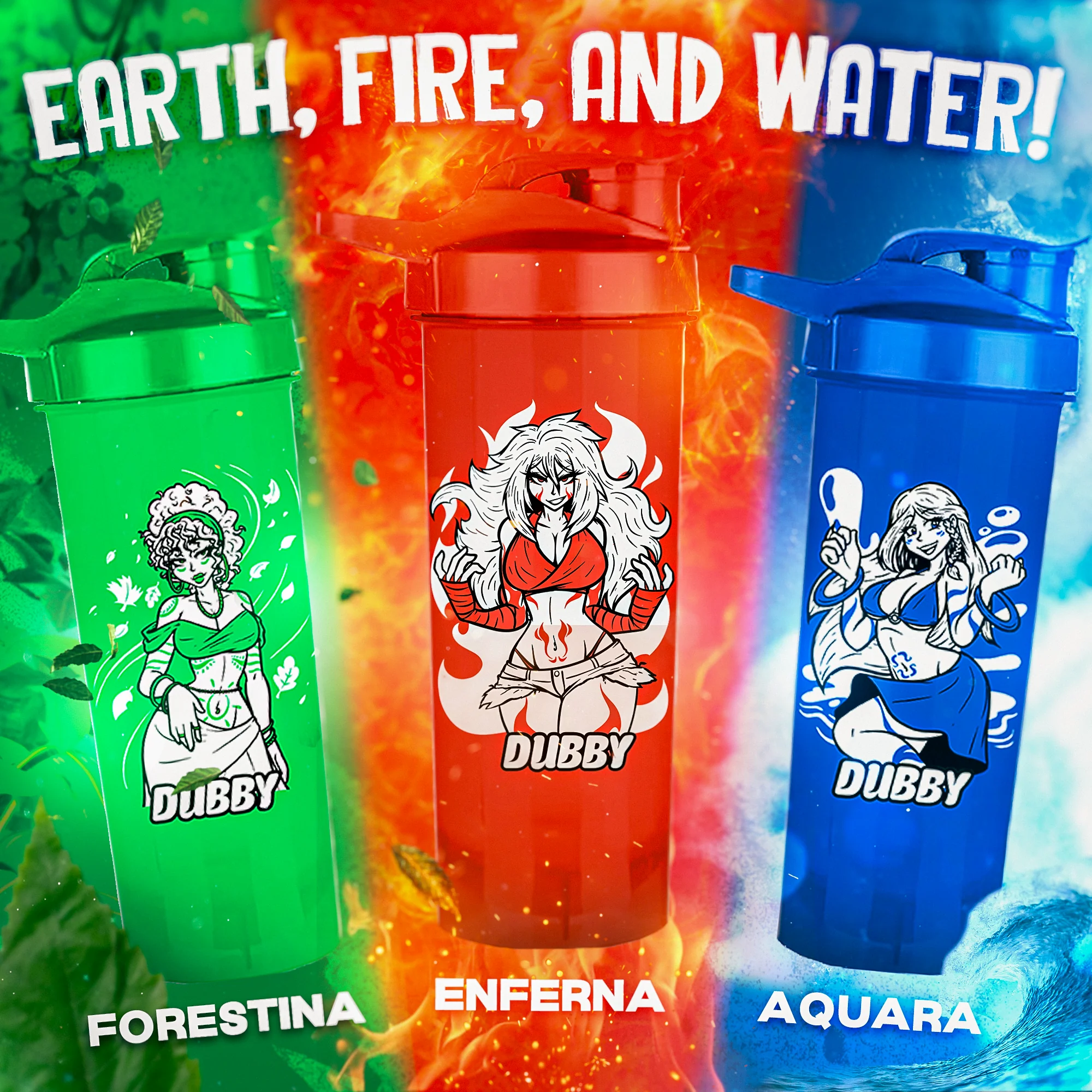 Aquara Water Shaker Cup 24oz - Image 2