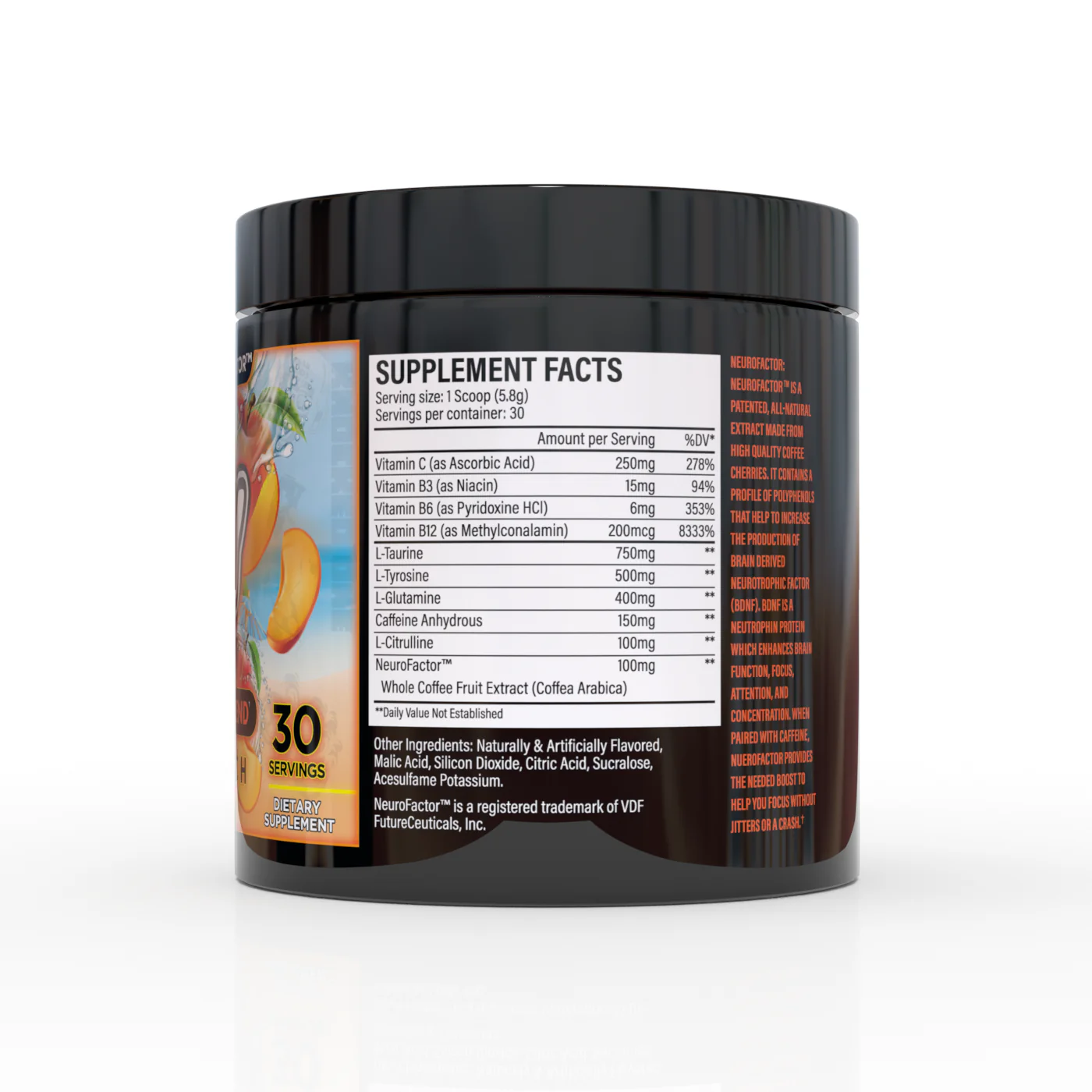 Beach'n Peach Energy Drink Tub - Image 3