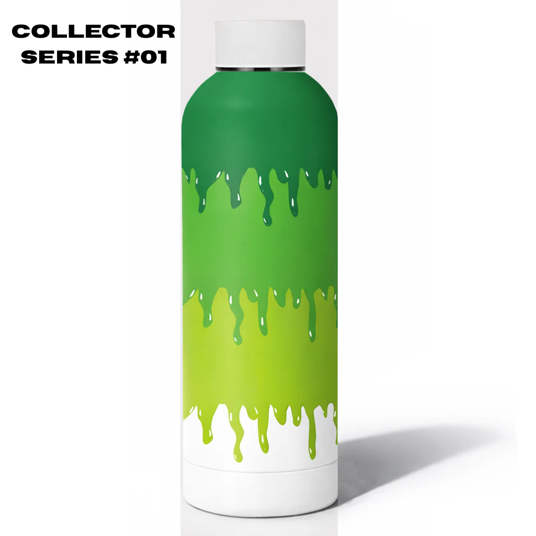 Green Slime Collector's Series 001 Metal Bottle