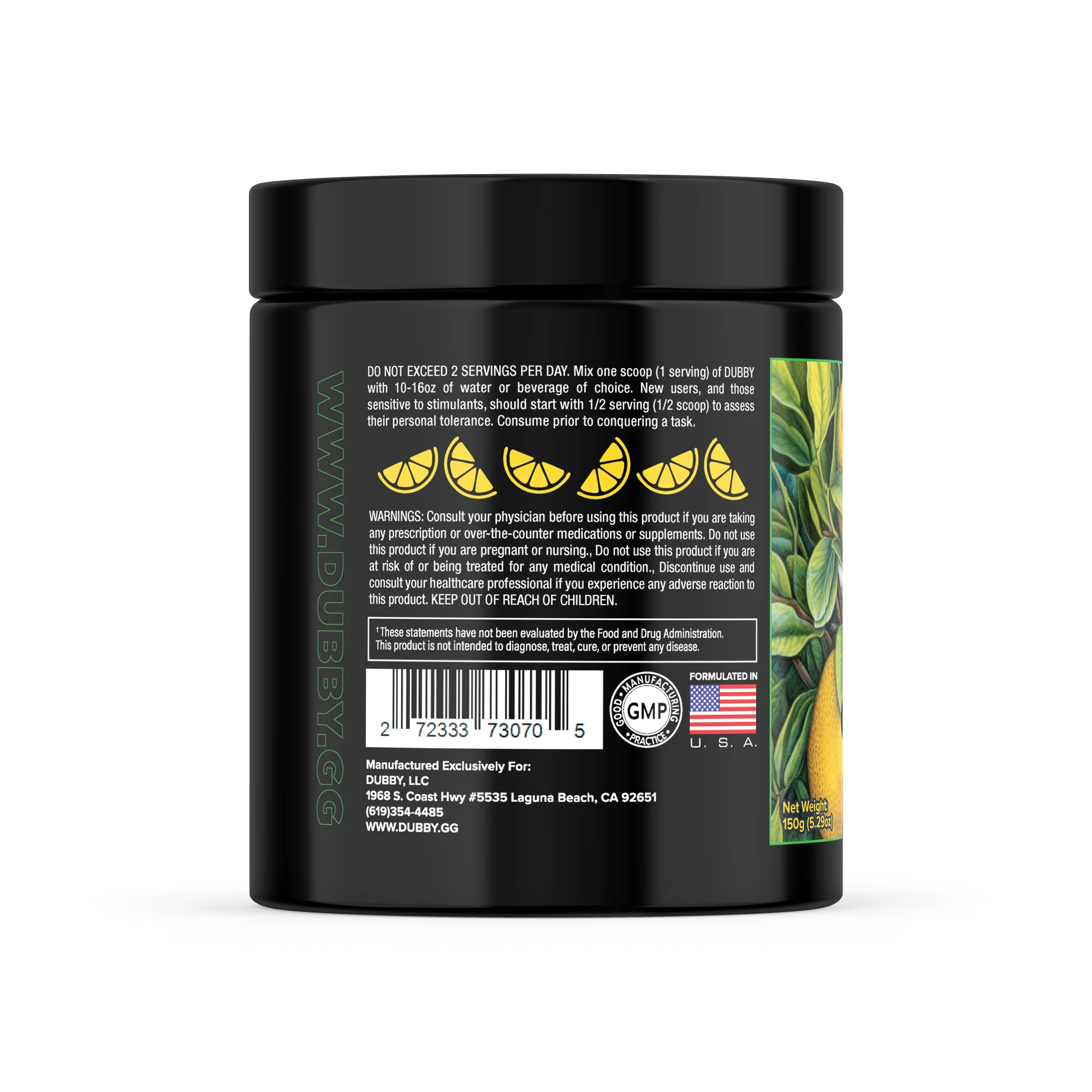 Japanese Yuzu Flavor Energy Drink Tub - Image 4