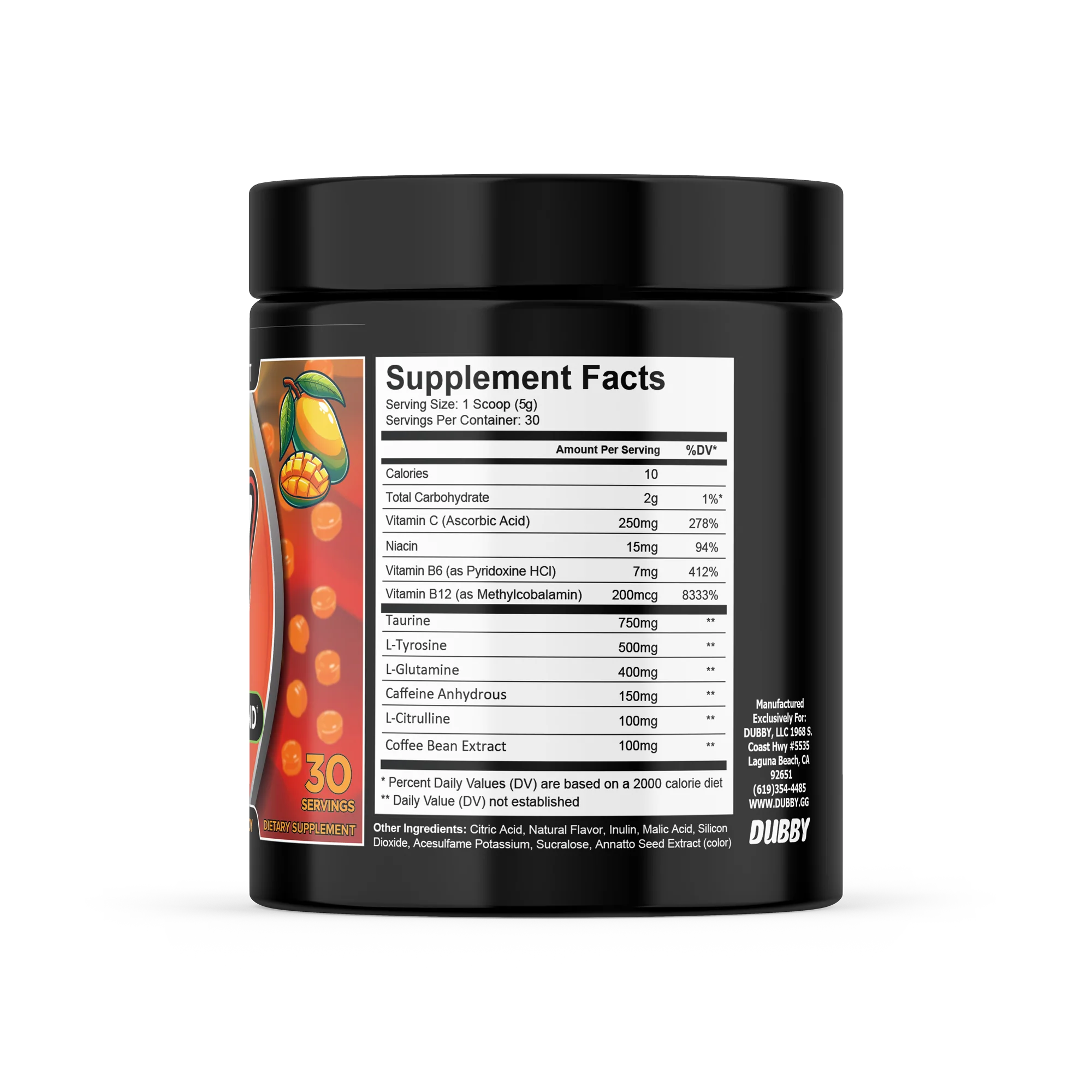 Mango Drops Energy Drink Tub - Image 4