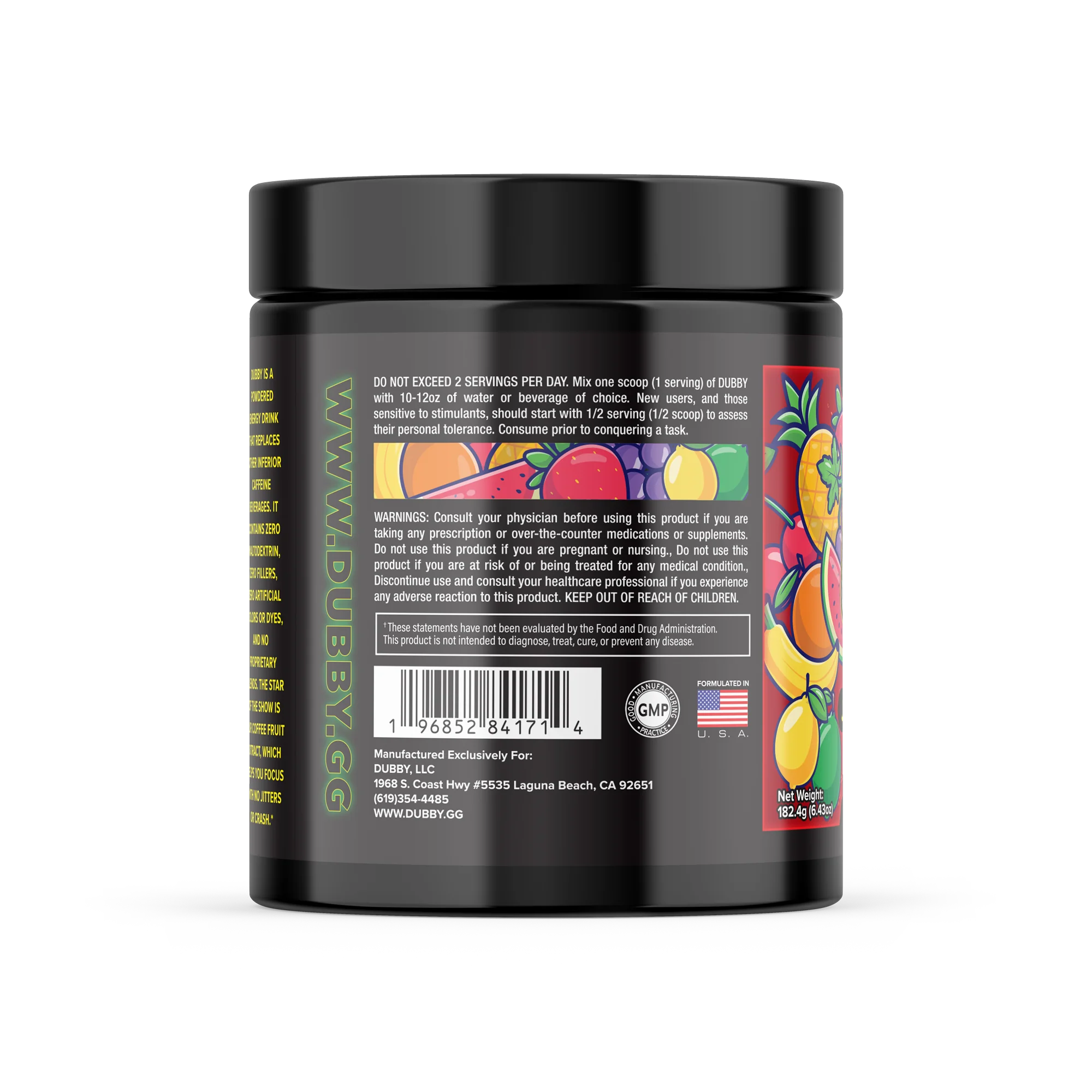 Pushin' Punch Energy Drink Tub - Image 4