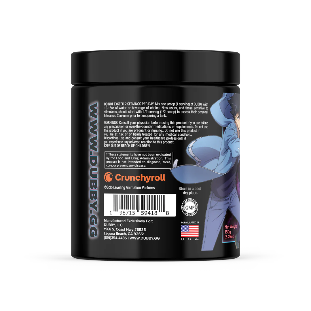 Shadow Monarch Surge Solo Leveling Official License Energy Drink Tub - Image 3